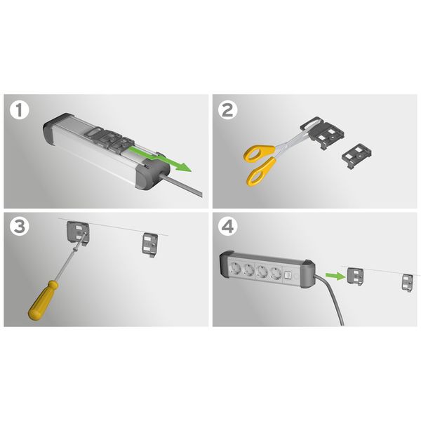 Brennenstuhl Premium-Protect-Line 8 Way 3m