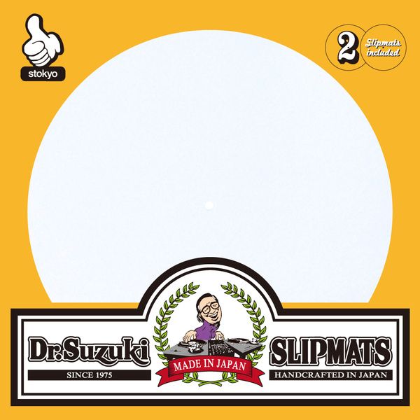 Dr.Suzuki 12"Slipmats Mix-Edition White