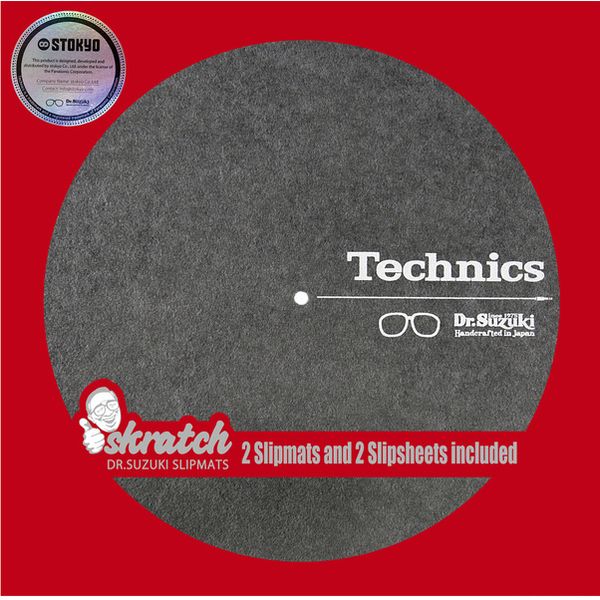 Dr.Suzuki Technics 12'' Scratch Slipmats