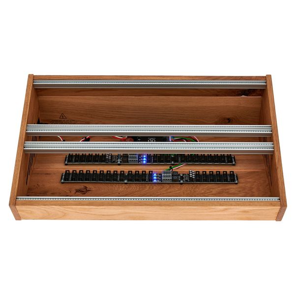 2 Many Synths Eurorack Case 7U 104HP Oak Thomann UK