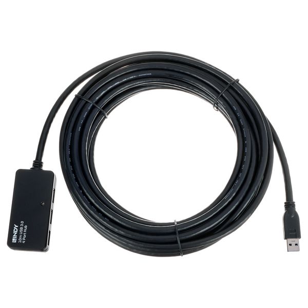 Lindy 4 Port USB 3.0 Hub 10 m