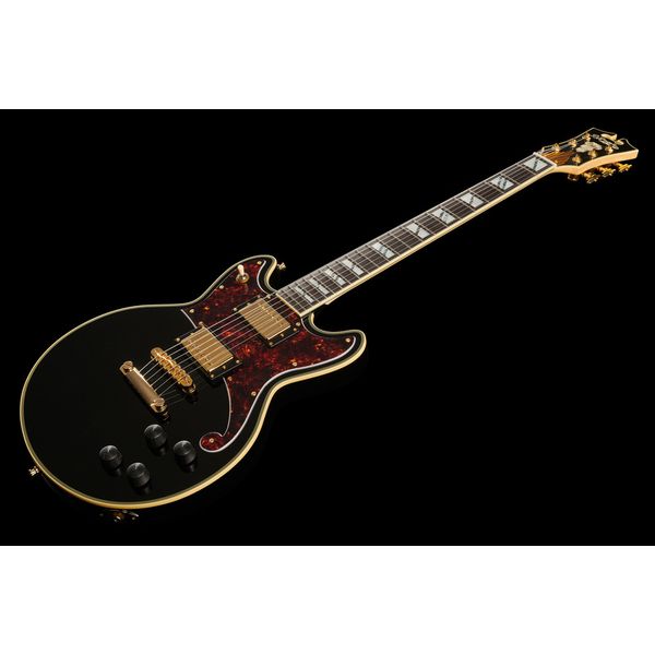 DAngelico Deluxe Brighton Solid Black