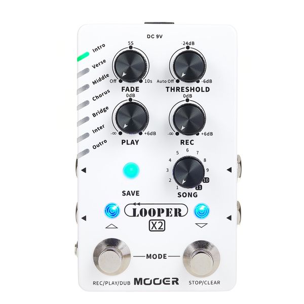 Mooer Stereo Looper X2