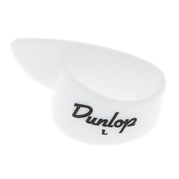 Dunlop Thumb Ring White Large 12 Set