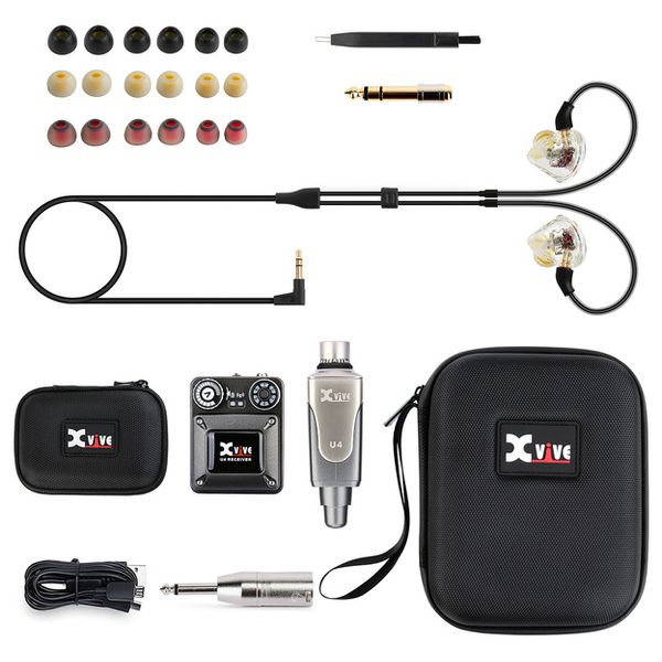 XVive U4T9 InEar Monitor Bundle Thomann Sverige