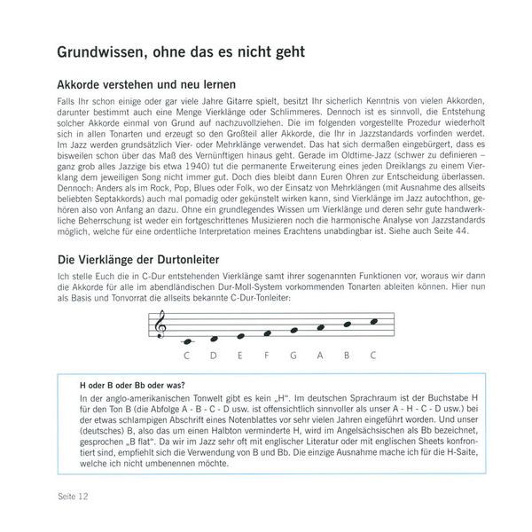 Spurbuchverlag Jazzakkorde Ein- und Umsteiger