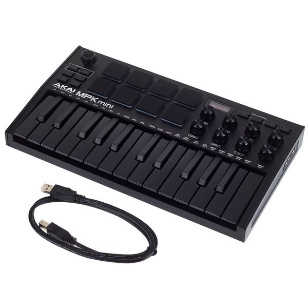 AKAI Professional MPK Mini MK3 Black Bag Bundle