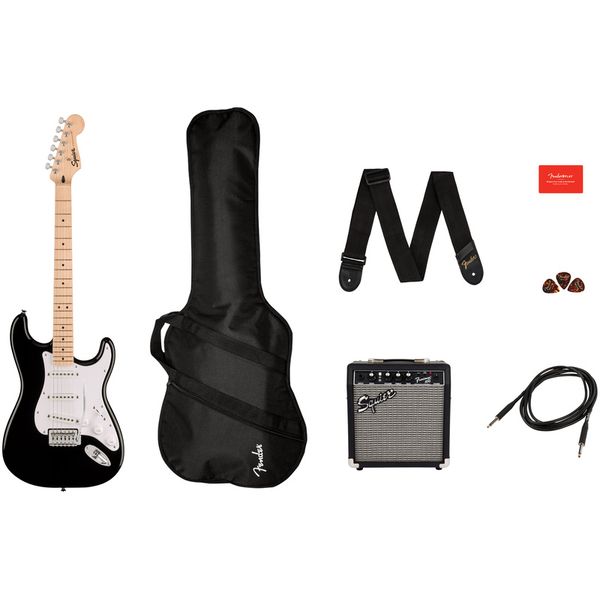 Squier Sonic Stratocaster Pack BK – Thomann Suomi