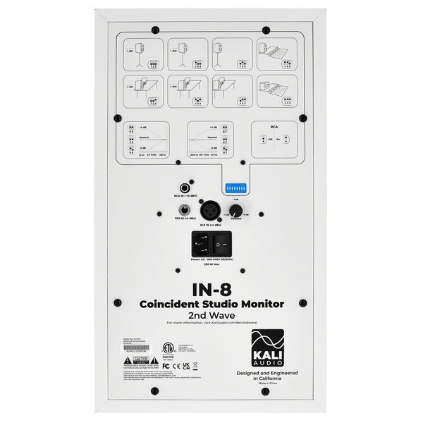 Kali Audio IN-8 White 2nd Wave