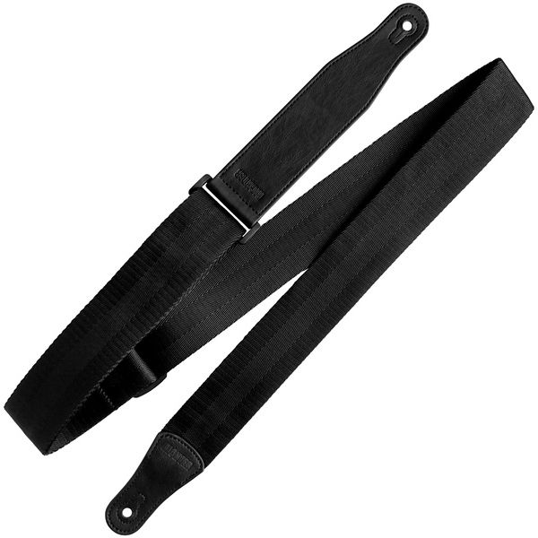 Profile PGS100-BK Nylon 2" Guitar Strap-Black