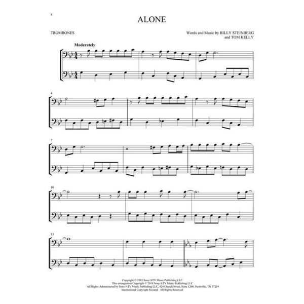 Hal Leonard Pop Classics For Two Trombones Thomann United States