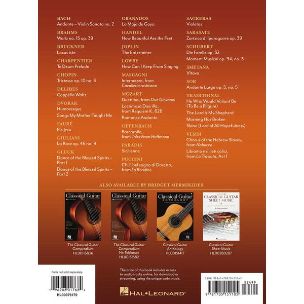 Hal Leonard Masterful Classical Guitar Thomann Elláda