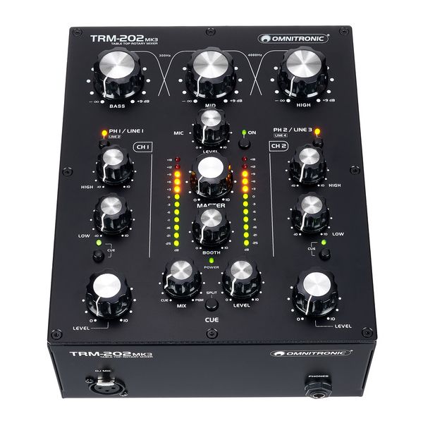 Omnitronic TRM202 MK3 HP Bundle Thomann United States