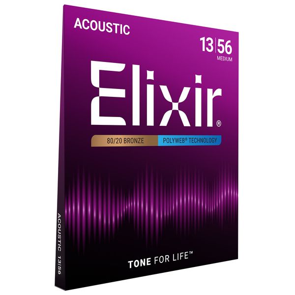 Elixir Polyweb Medium Acoustic