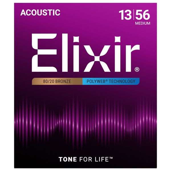 Elixir Polyweb Medium Acoustic