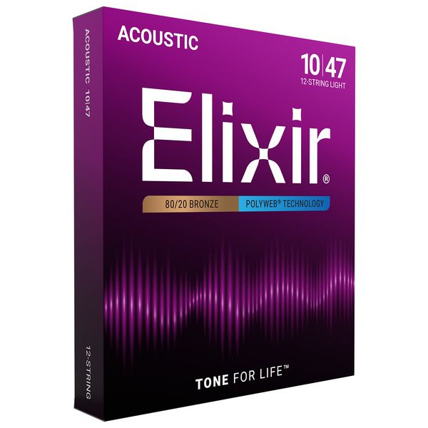 Elixir Polyweb Light 12 Str. Acoustic
