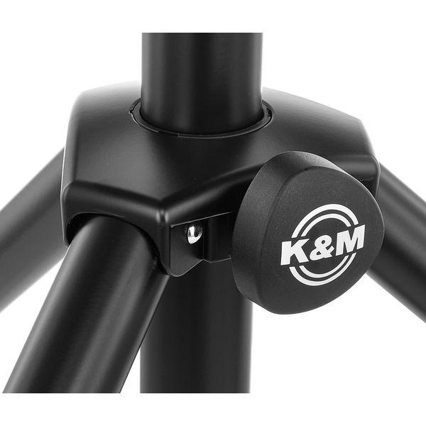 K&M 214/6 Speaker Stand Alu Black