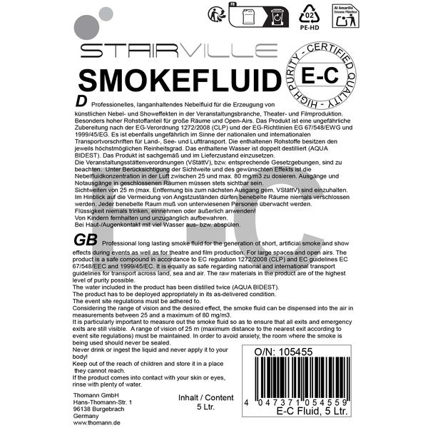 Stairville E-C Fluid 5l