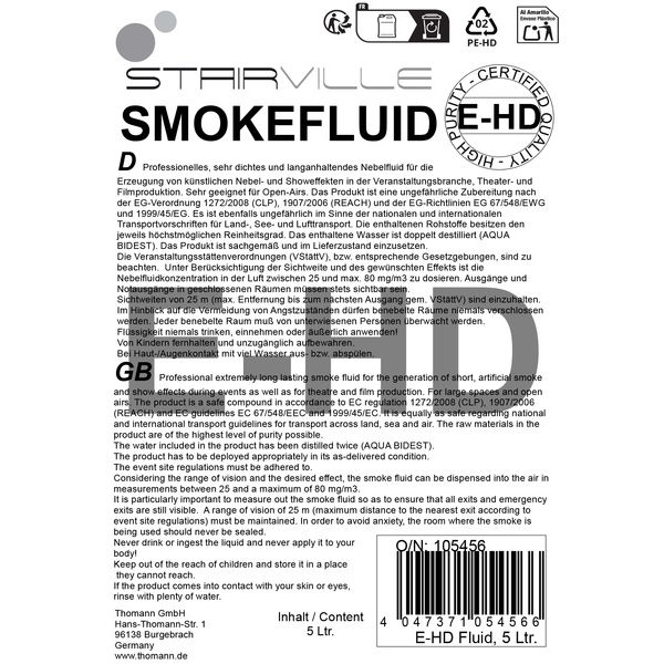 Stairville E-HD Fluid 5l