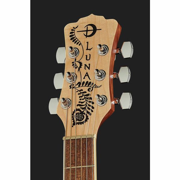 Luna Guitars Henna Paradise A/E Spruce