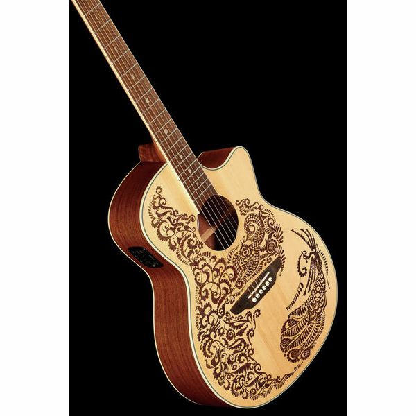 Luna Guitars Henna Paradise A/E Spruce