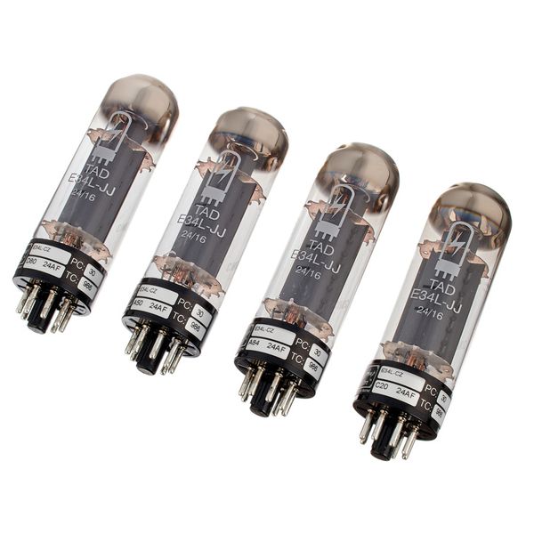 TAD E34L-CZ Tubes Matched Quartett