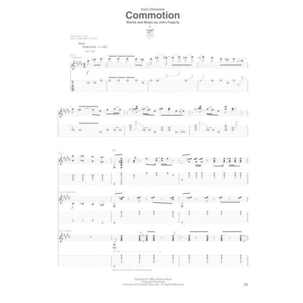 Hal Leonard Best Of Creedence Clearwater