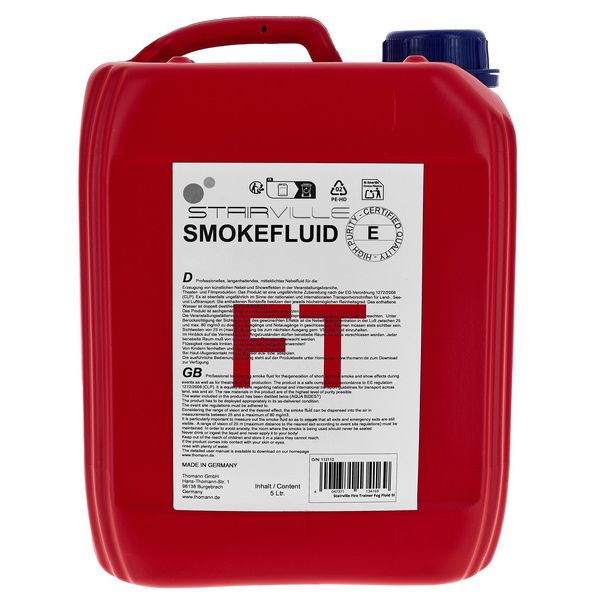 Stairville Fire Training Fog Fluid 5l