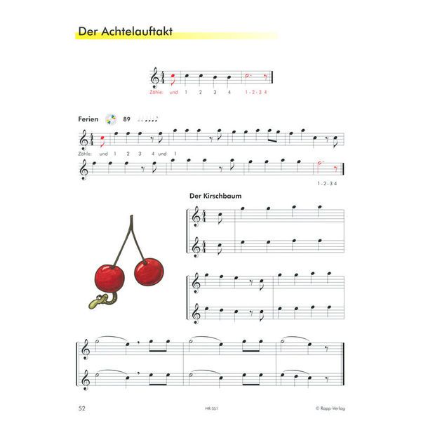 Horst Rapp Verlag Saxophon Lernen mit Spaß 1
