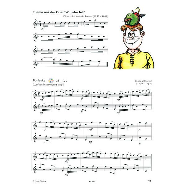Horst Rapp Verlag Saxophon Lernen mit Spaß 2