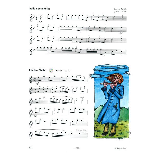 Horst Rapp Verlag Saxophon Lernen mit Spaß 2