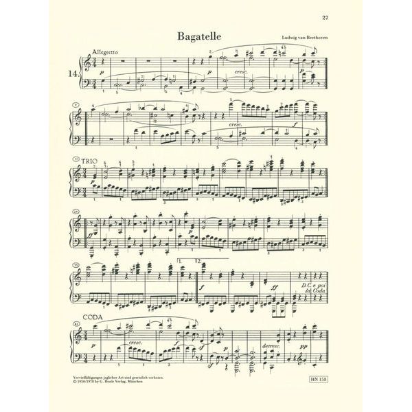 Henle Verlag Henle Album Klaviermusik