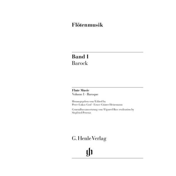 Henle Verlag Flötenmusik Barock