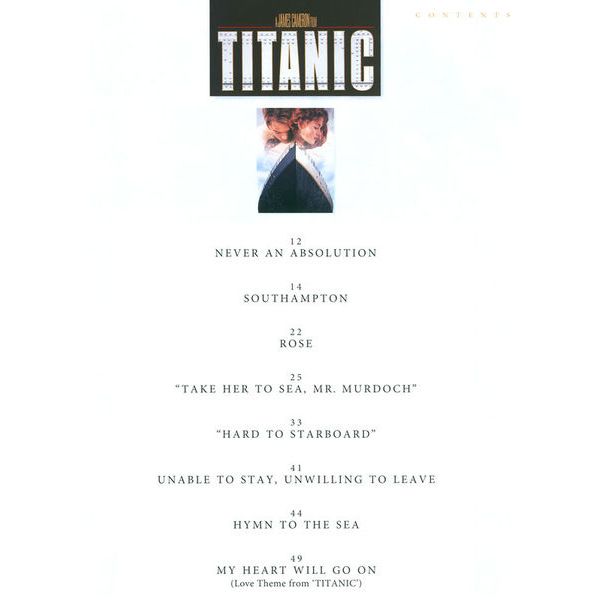 Hal Leonard Titanic