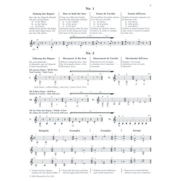 Bosworth Sevcik Violin Studies op.2 P 1