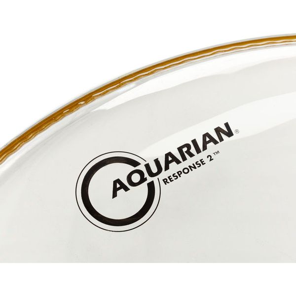 Aquarian 20" Response 2 Clear Bass Drum