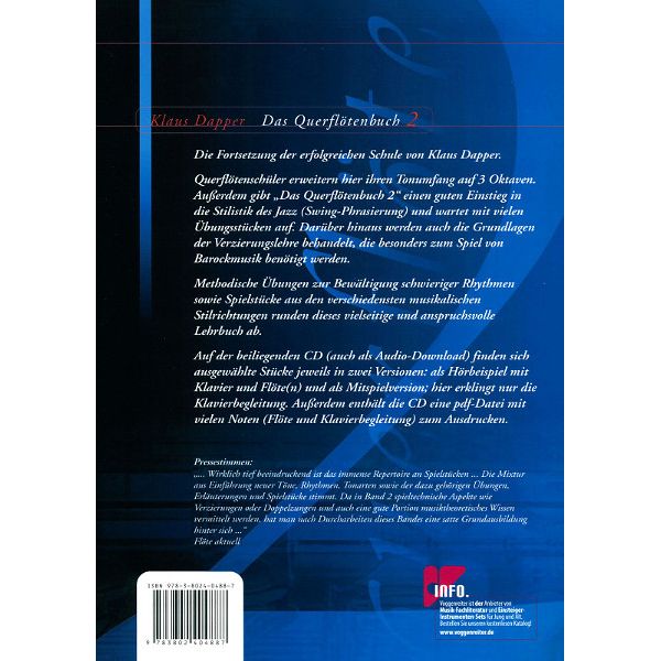 Voggenreiter Das Querflötenbuch 2