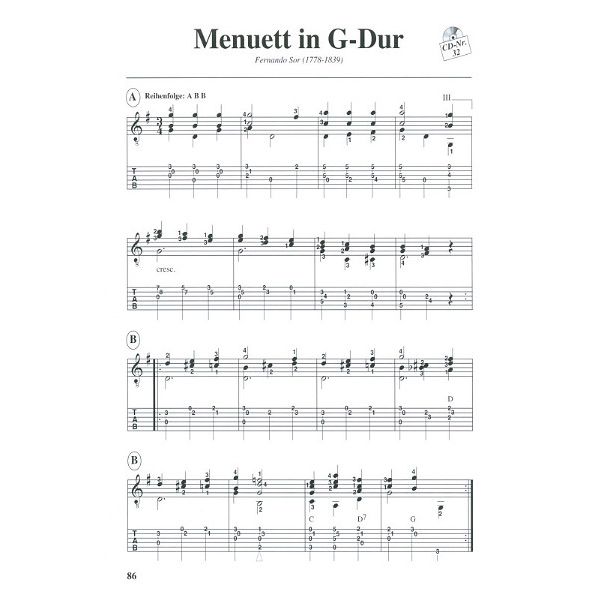 Voggenreiter Das Klassische Gitarrenbuch