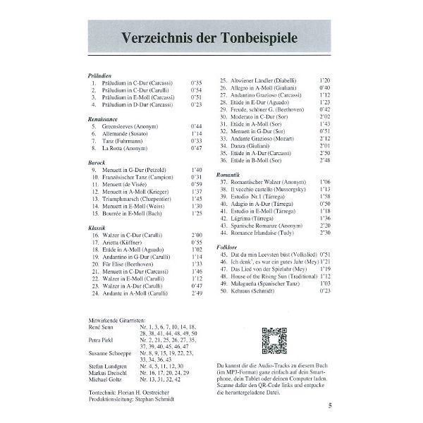 Voggenreiter Das Klassische Gitarrenbuch