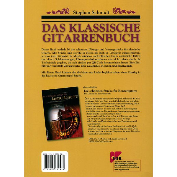 Voggenreiter Das Klassische Gitarrenbuch