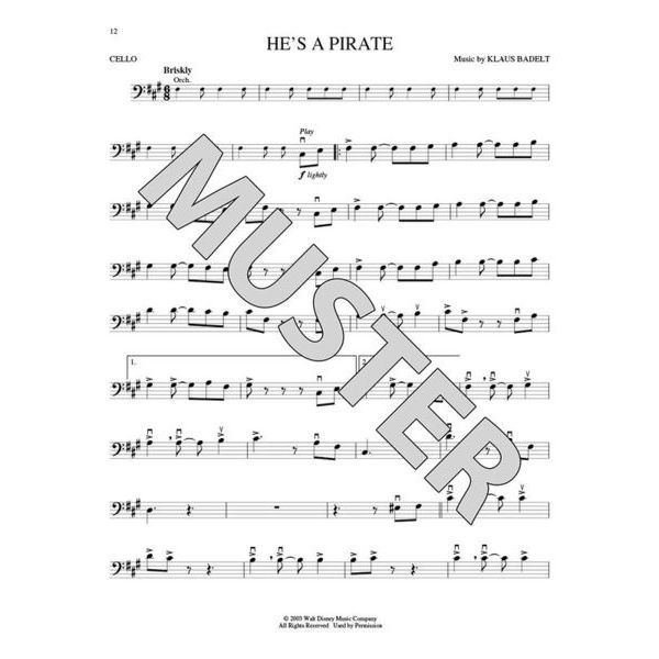 Hal Leonard Pirates Of The Caribbean Cello