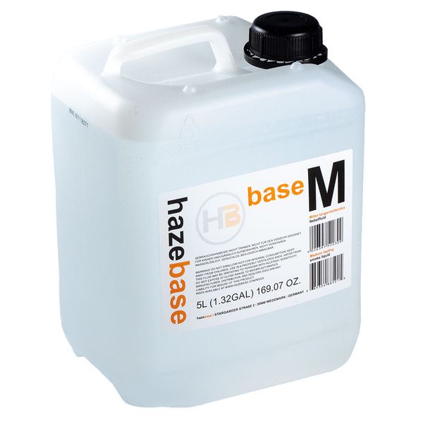 hazebase base M Nebelfluid 5 Liter