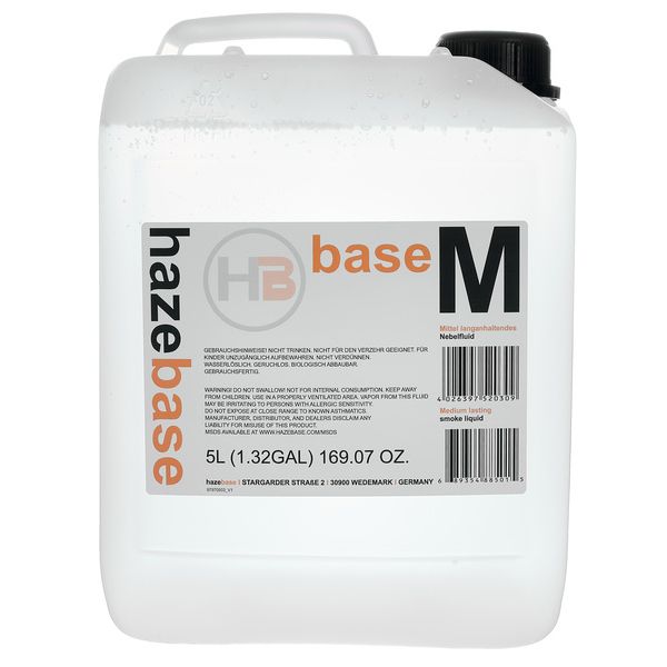 Hazebase base M Nebelfluid 5 Liter