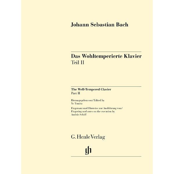 Henle Verlag Bach Wohltemperiert Klavier II