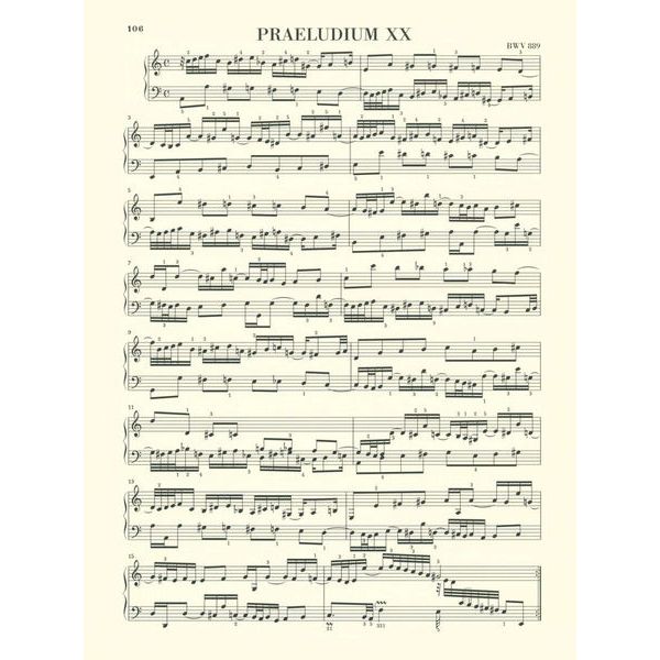Henle Verlag Bach Wohltemperiert Klavier II