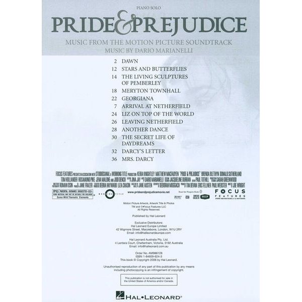 Wise Publications Pride & Prejudice