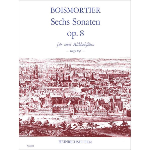 Heinrichshofen Verlag Boismortier Sechs Sonaten