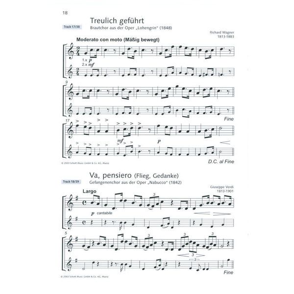 Schott Klassik-Hits für Sopranblockfl