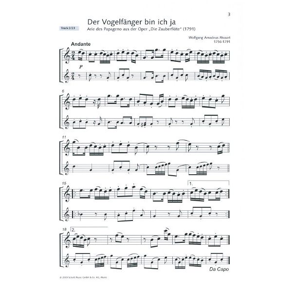 Schott Klassik-Hits für Altblockflöte