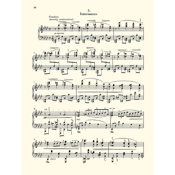 Henle Verlag Brahms Klavierstücke